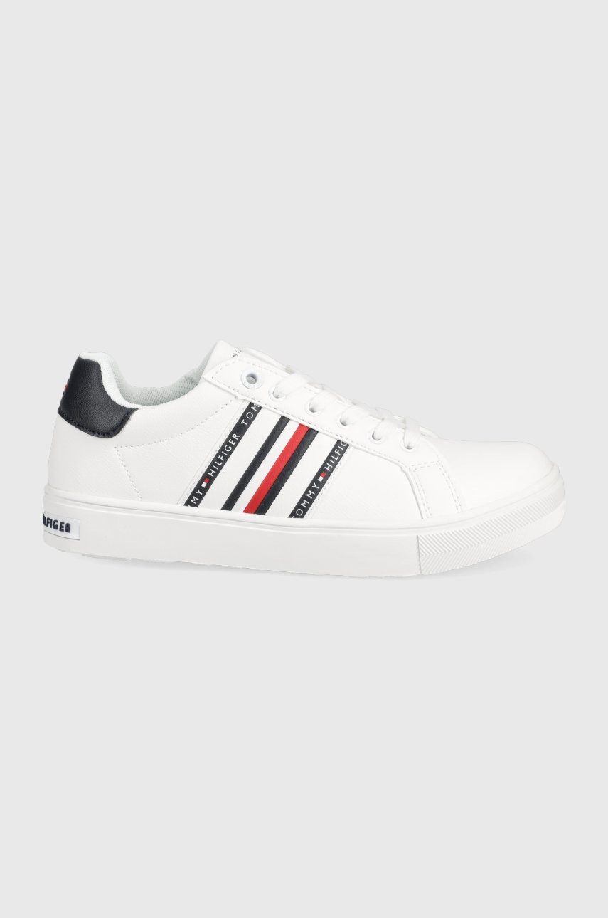 

Детски обувки Tommy Hilfiger в бяло, Бял