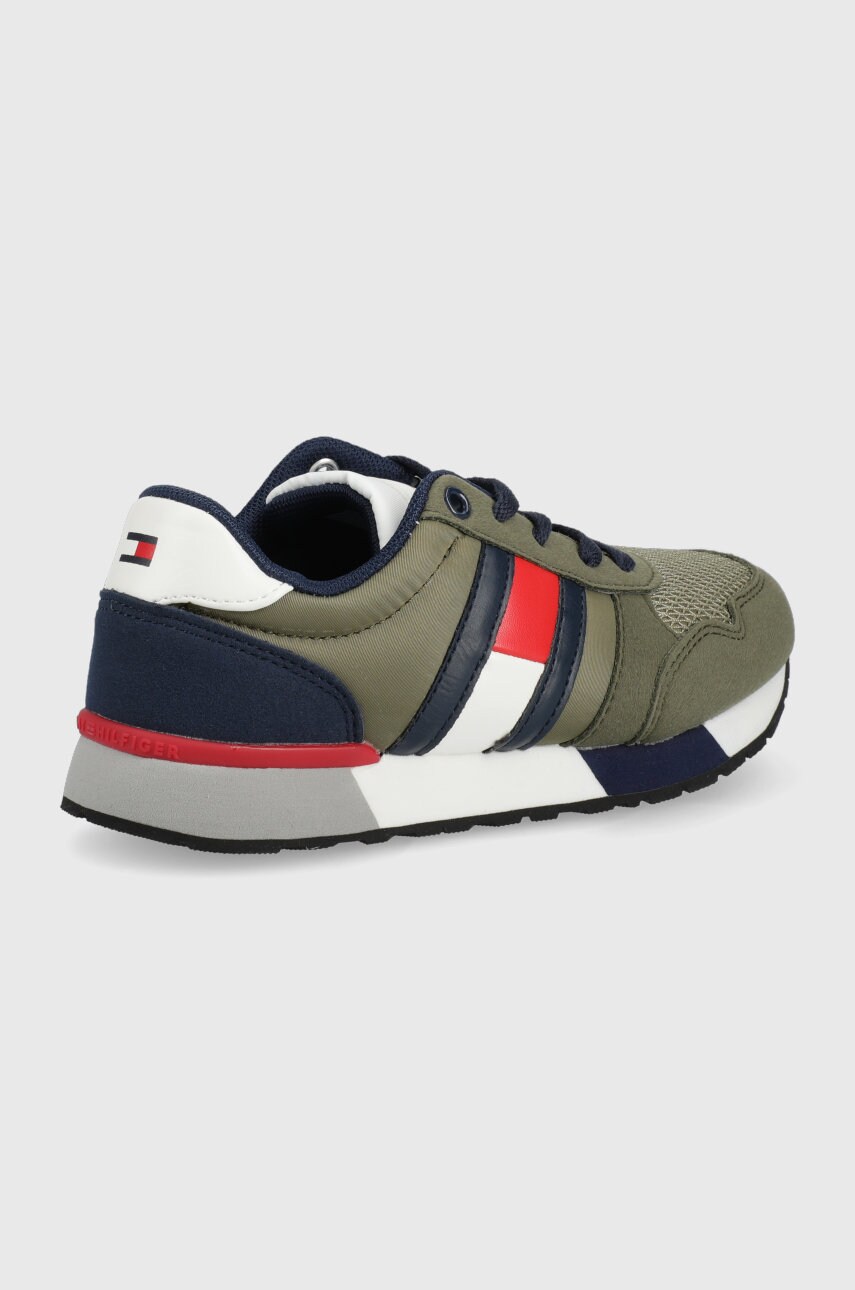 

Детские ботинки Tommy Hilfiger цвет зелёный