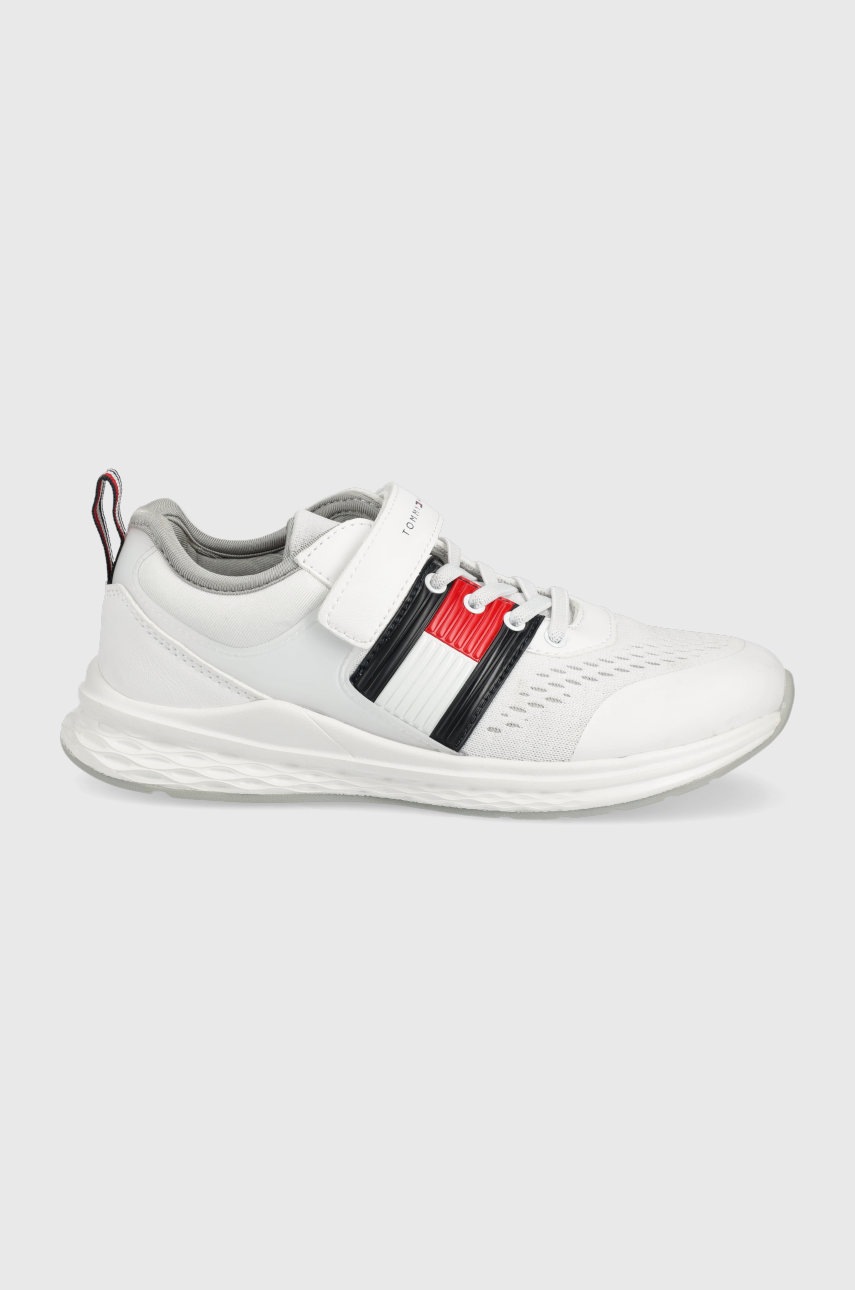 

Детски обувки Tommy Hilfiger в бяло, Бял