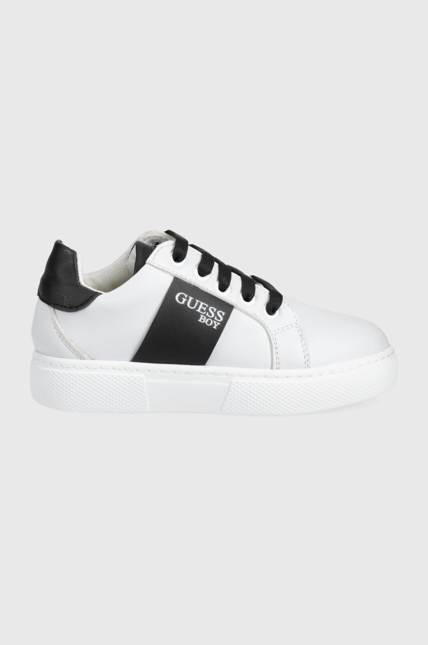 

Детски обувки Guess в бяло, Бял