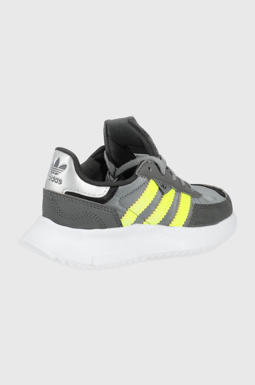 

Дитячі черевики adidas Originals Retropy GZ0853 колір сірий