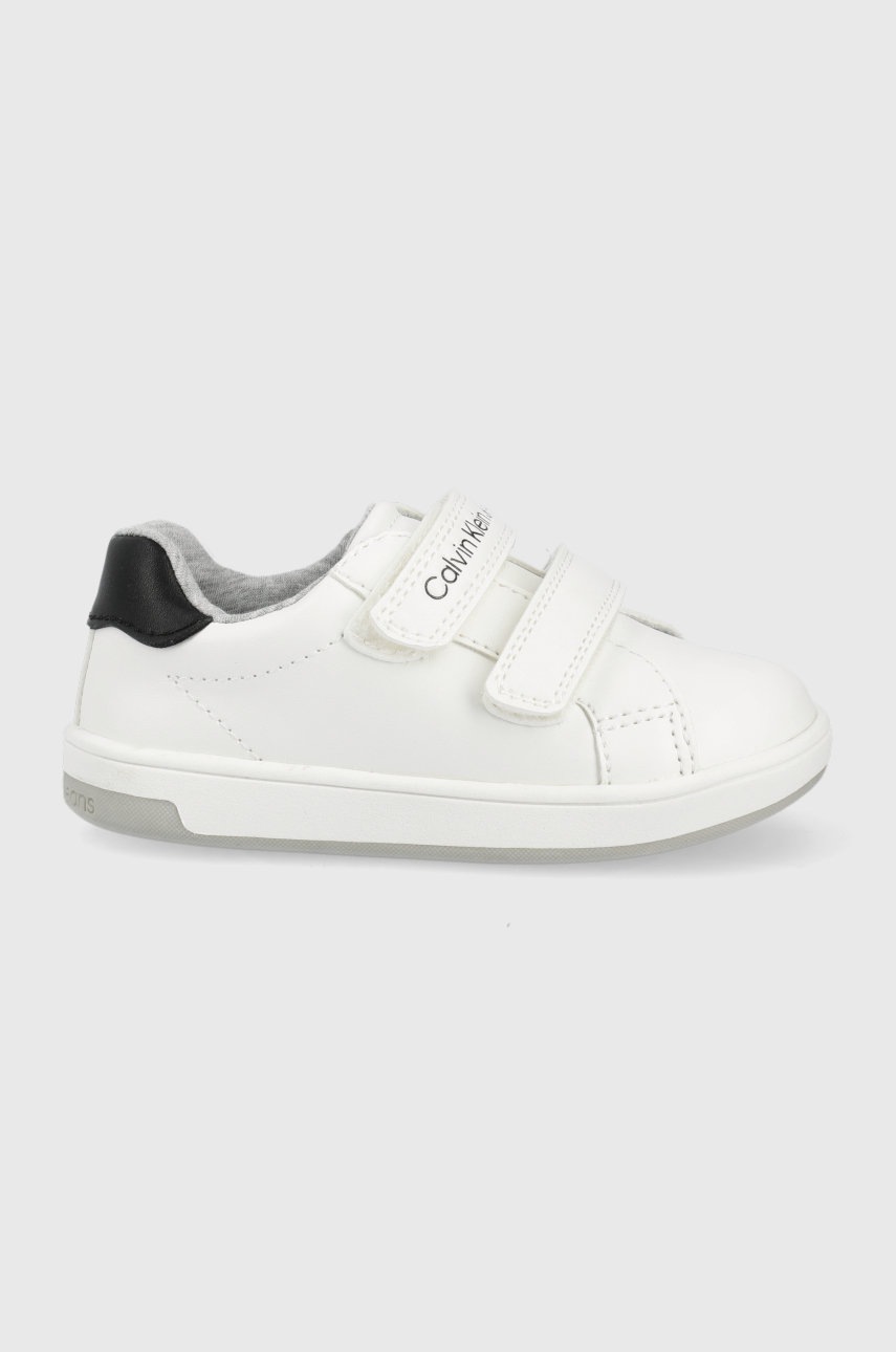 

Детски маратонки Calvin Klein Jeans в бяло, Бял
