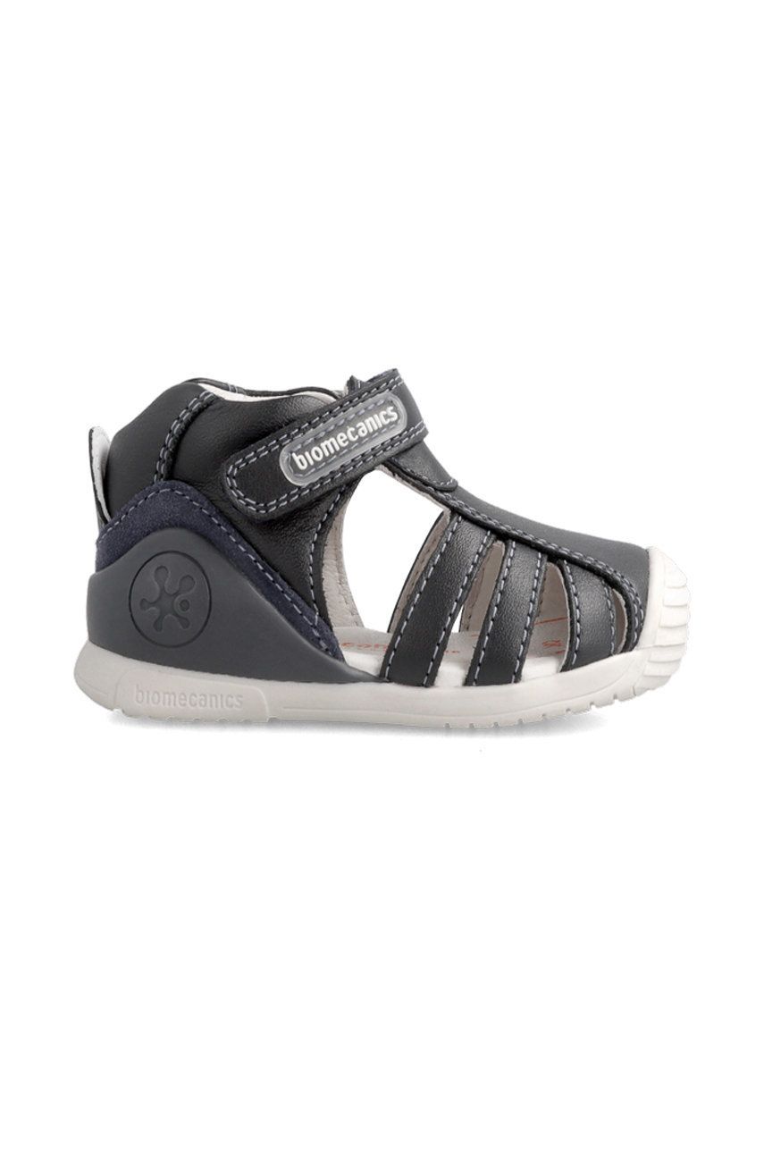 Дитячі шкіряні сандалі Biomecanics колір синій Дитячі шкіряні сандалі Biomecanics колір синій