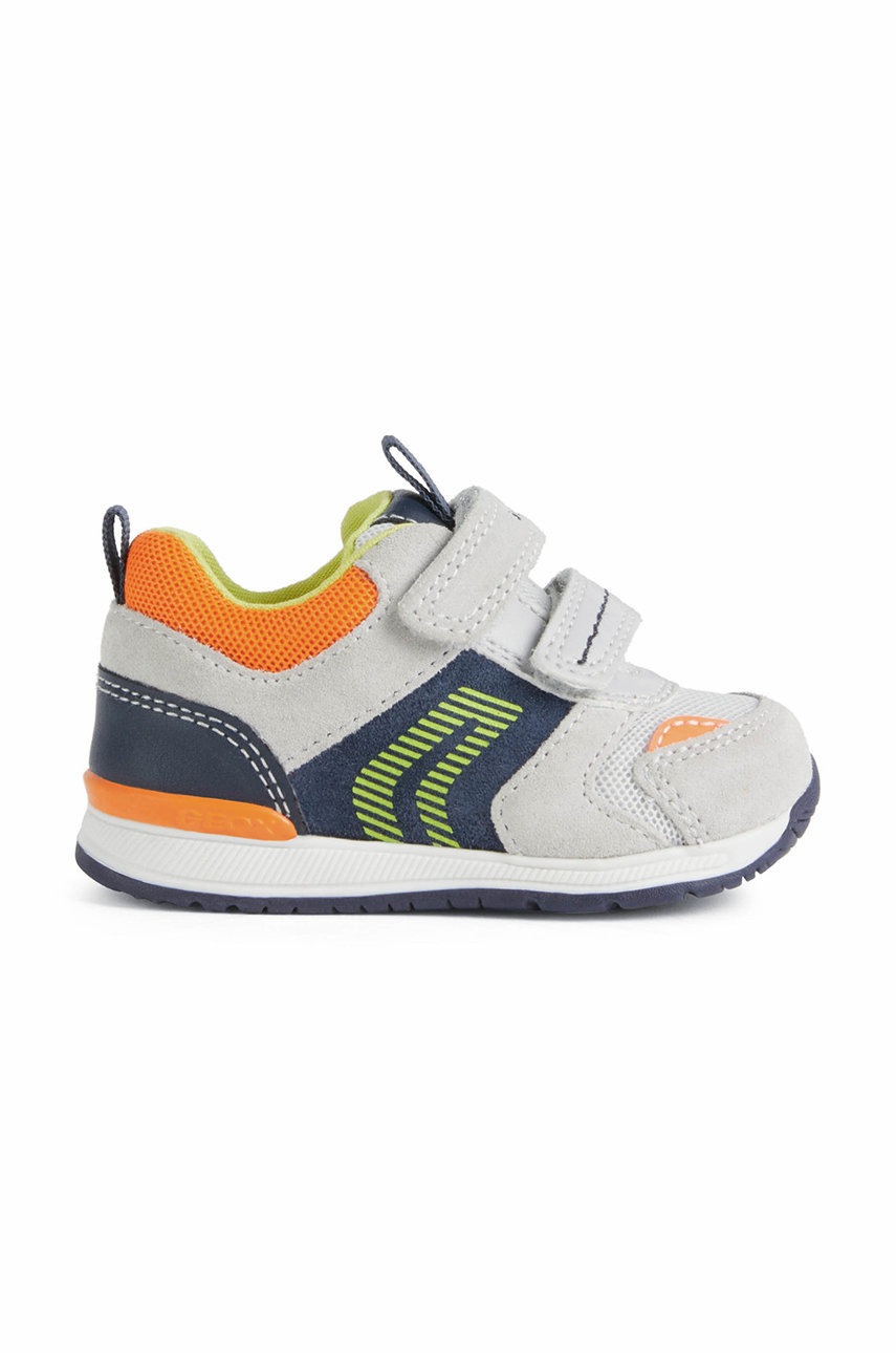 

Детски маратонки Geox в сиво, Сив