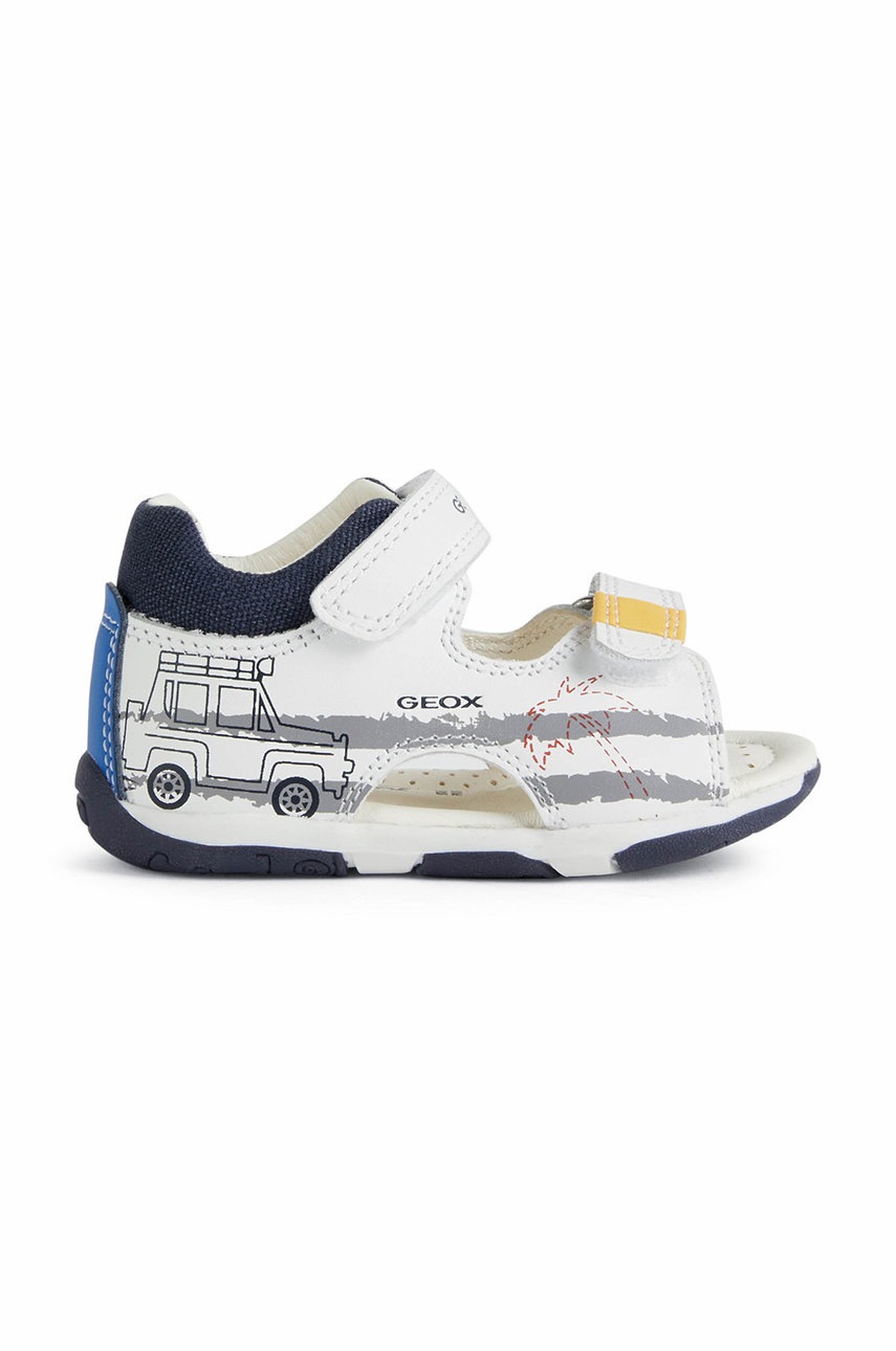 

Детски сандали Geox в бяло, Бял