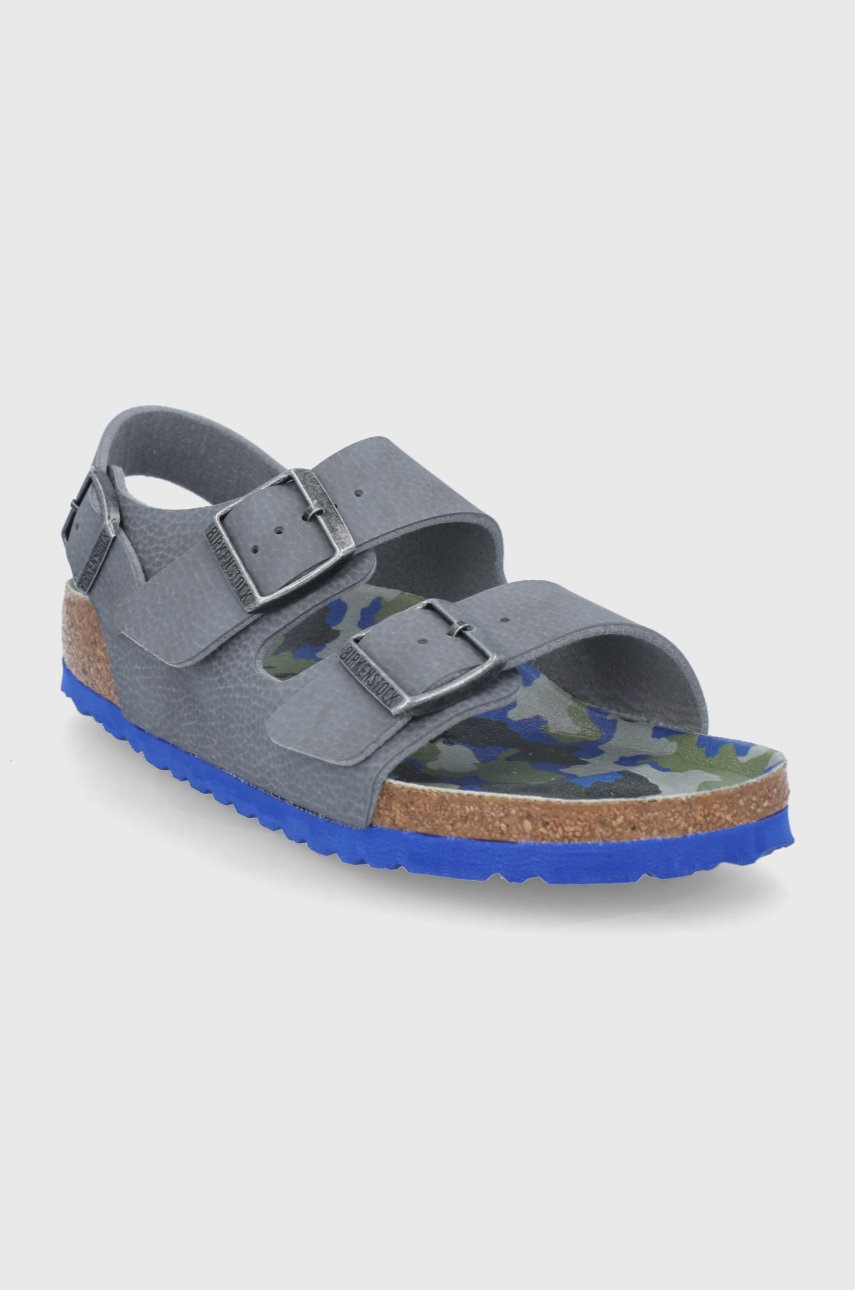 

Дитячі сандалі Birkenstock колір сірий