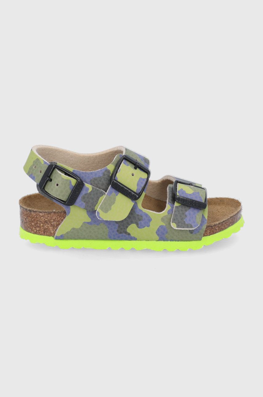 Birkenstock - Dětské sandály Milano Kinder - zelená -  Svršek: Umělá hmota Vnitřek: Textil