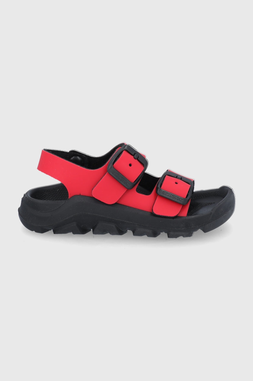 Детские сандалии Birkenstock цвет красный Детские сандалии Birkenstock цвет красный