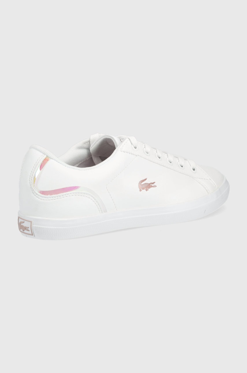 

Детские кроссовки Lacoste цвет белый