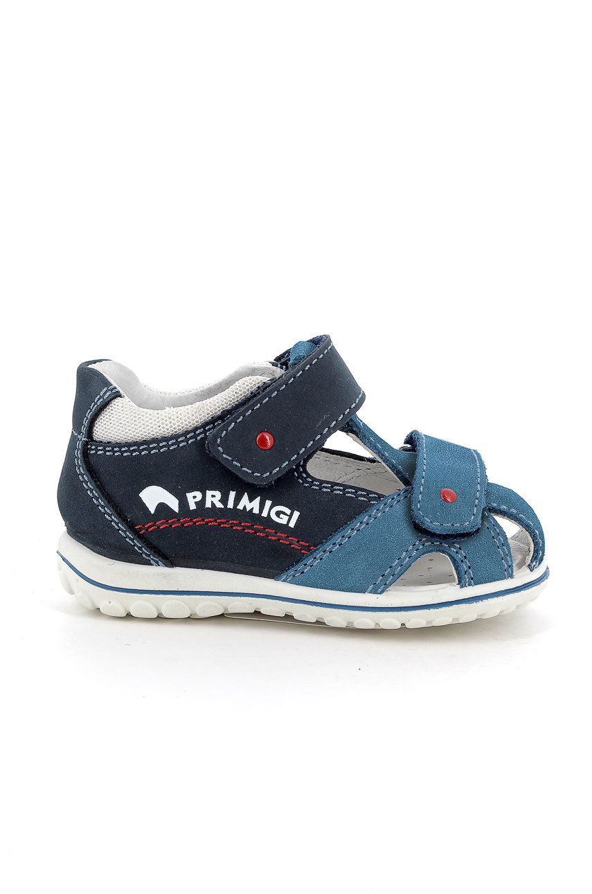Dětské kožené sandály Primigi - modrá -  Svršek: Přírodní kůže Vnitřek: Umělá hmota