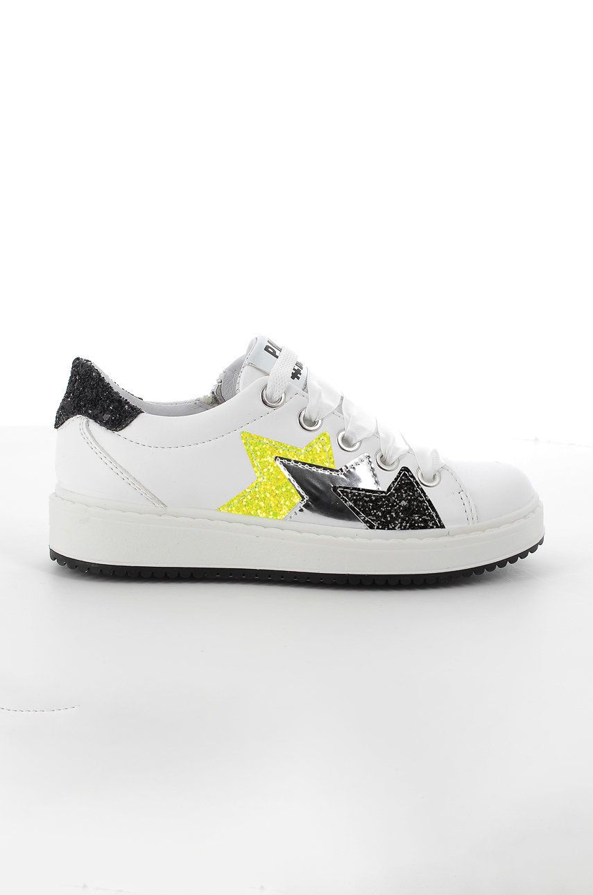 E-shop Dětské boty Primigi bílá barva