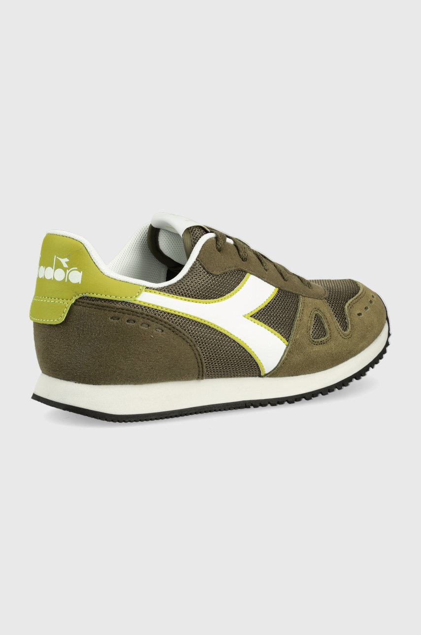 

Дитячі кросівки Diadora Simple Run колір зелений