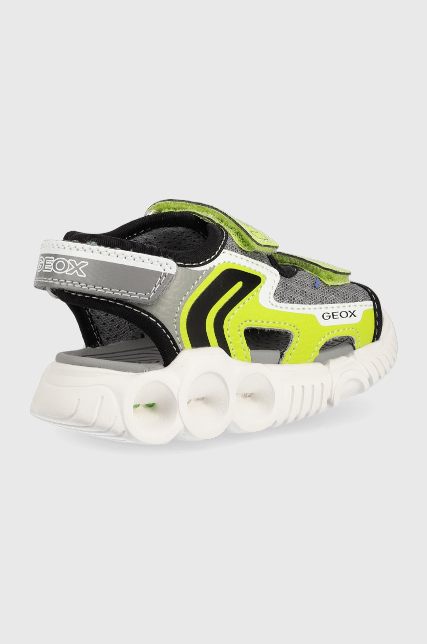 

Детские сандалии Geox цвет зелёный