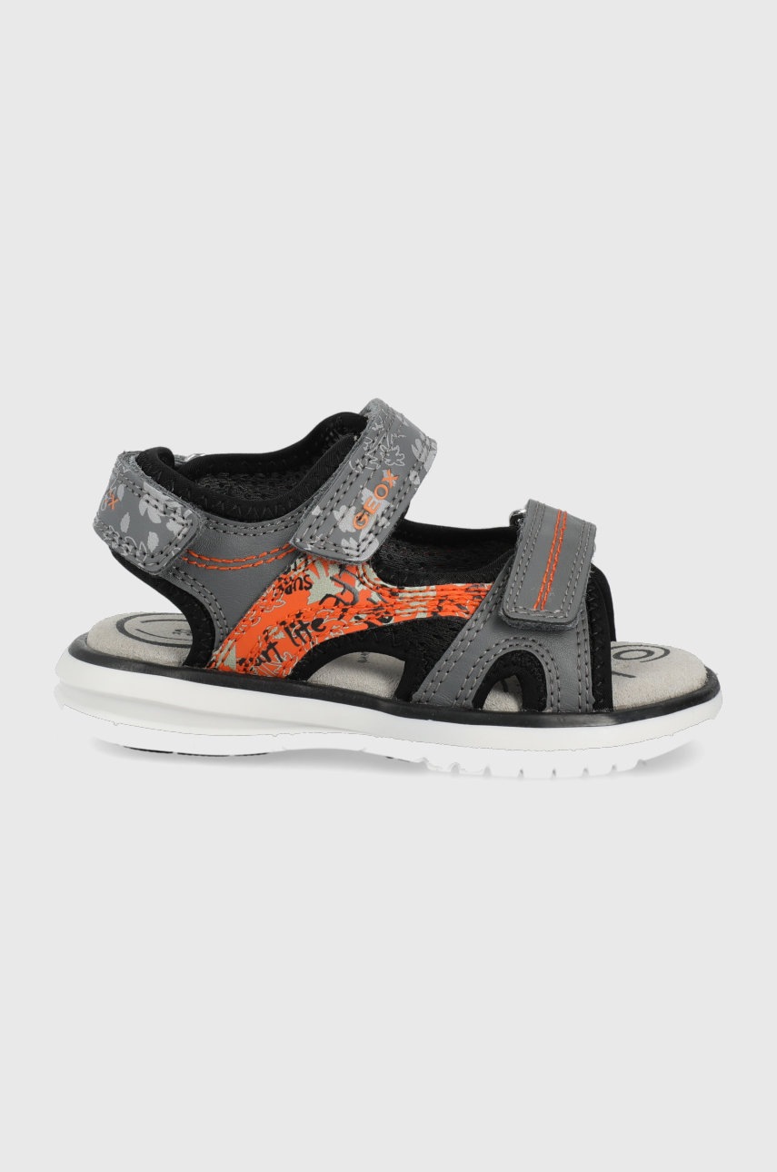 

Детски сандали Geox в сиво, Сив