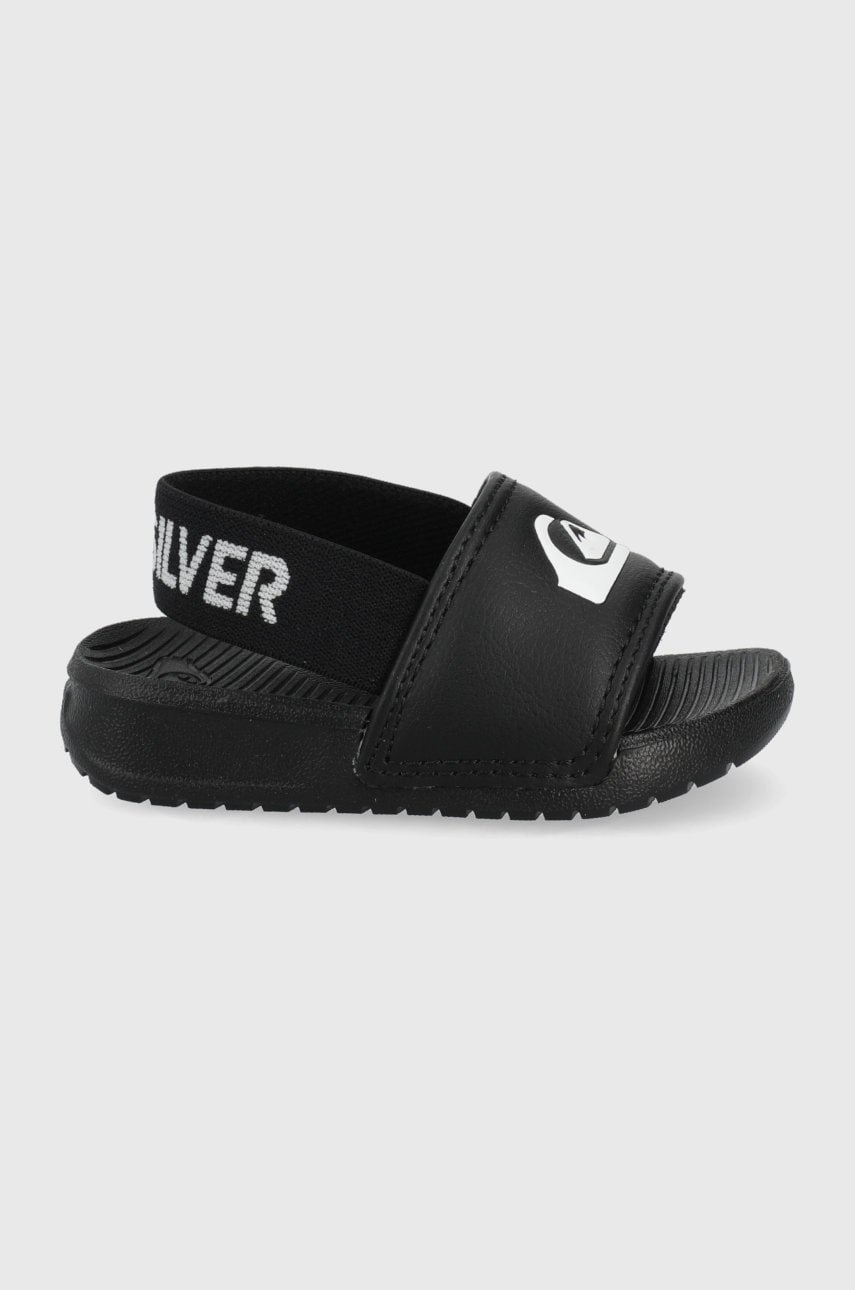 Quiksilver sandale copii culoarea negru