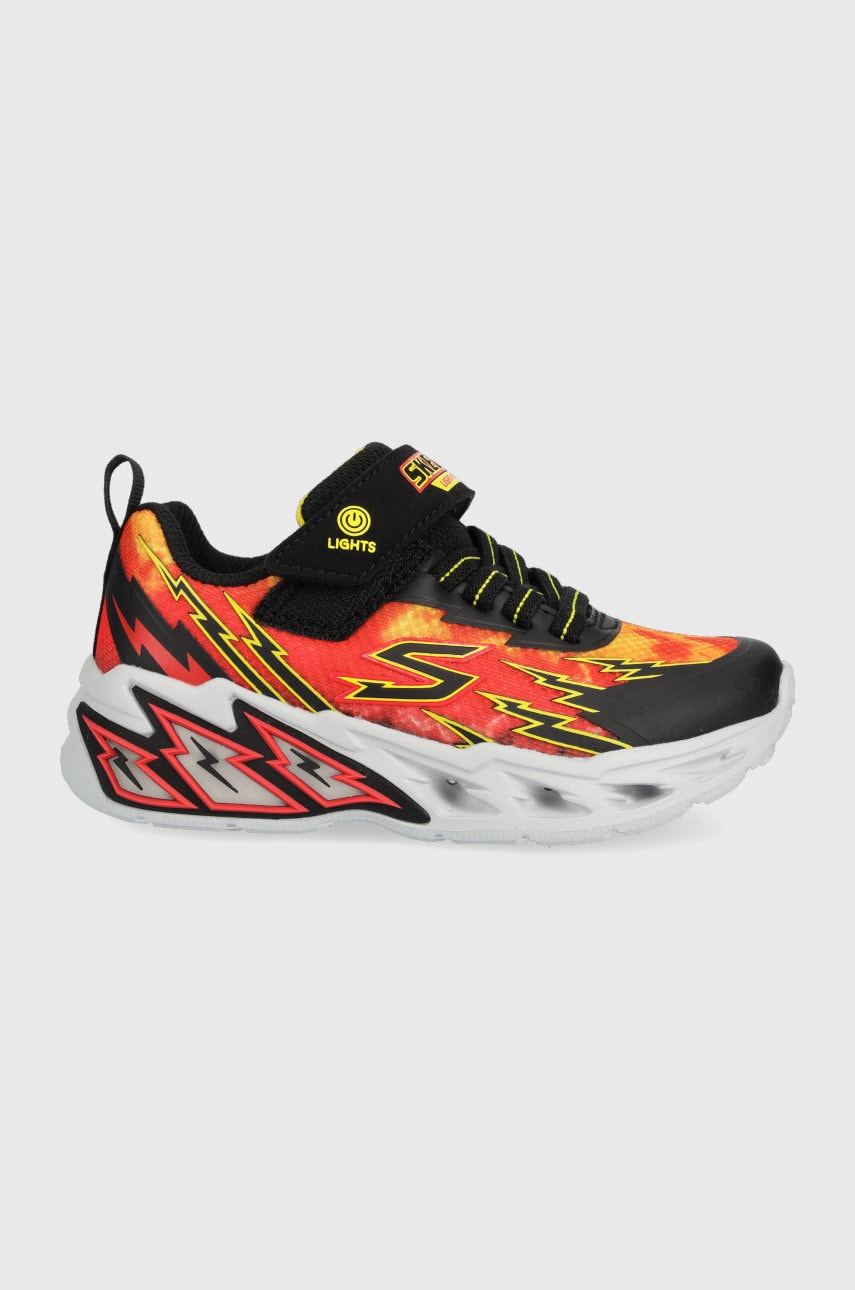 Skechers pantofi copii culoarea rosu