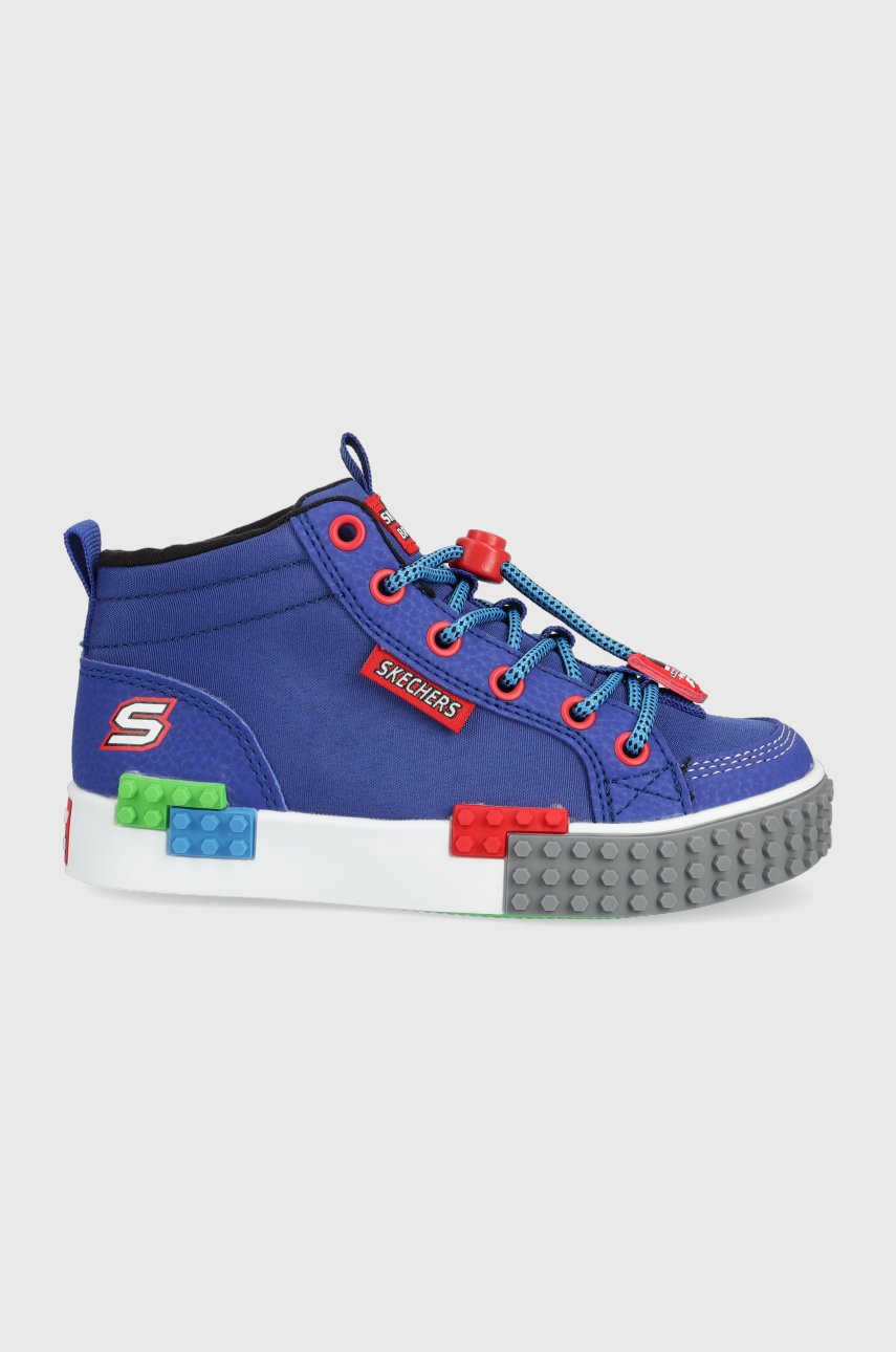 

Детски маратонки Skechers, Син