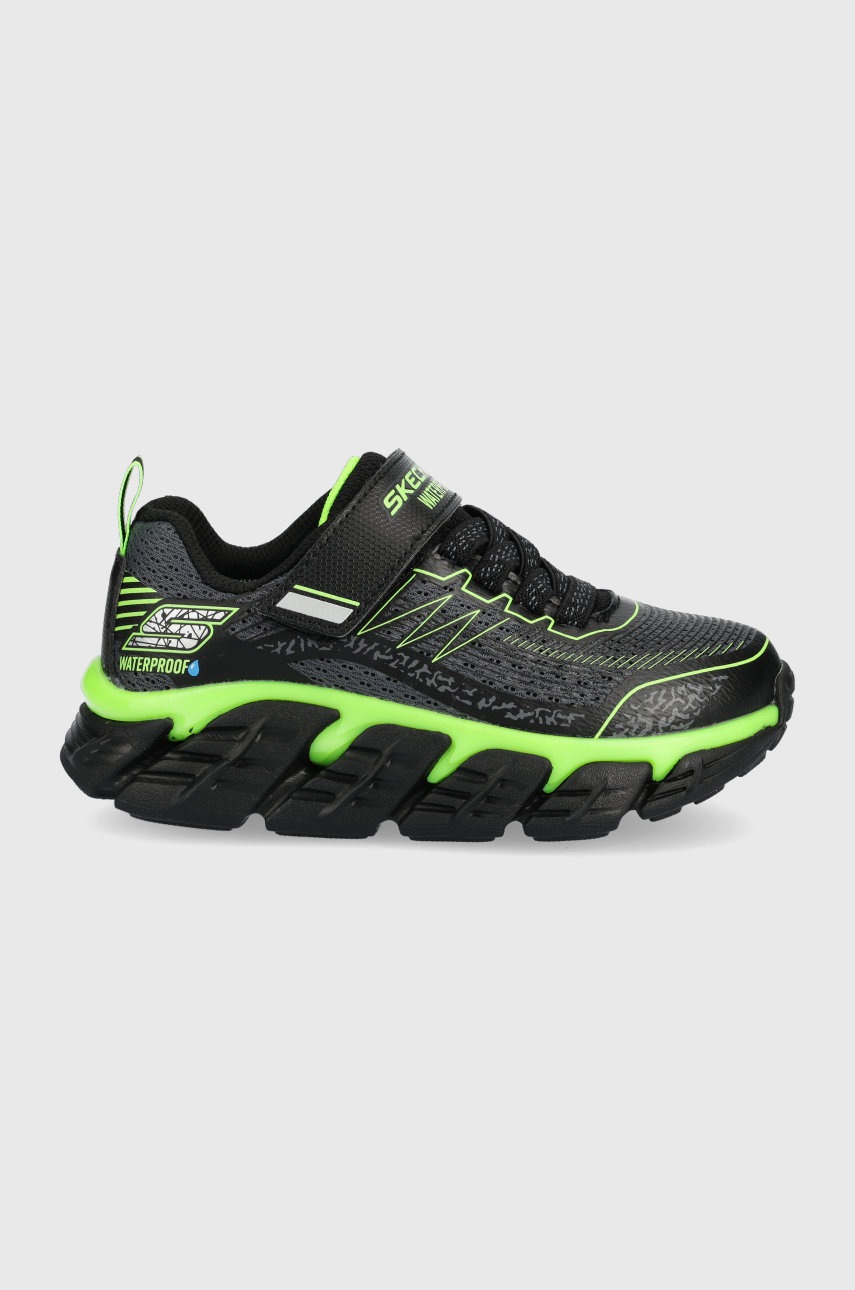 

Детски обувки Skechers в черно, Черен
