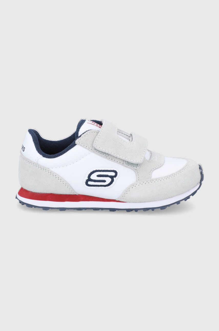 Skechers pantofi copii culoarea alb