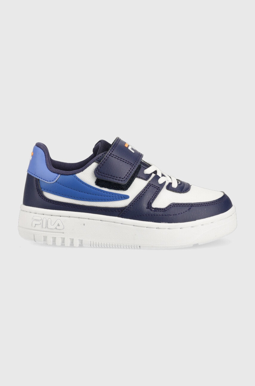 Fila sneakers pentru copii culoarea albastru marin