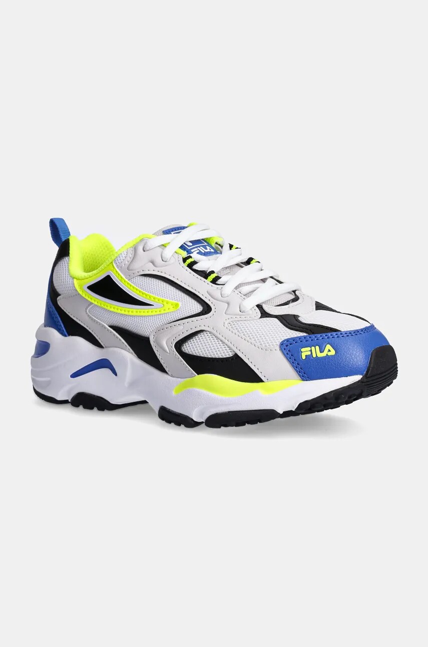 Levně Dětské sneakers boty Fila modrá barva