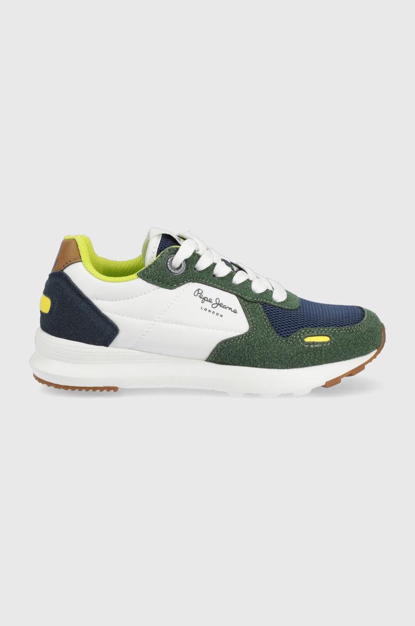 Pepe Jeans sneakers pentru copii culoarea verde