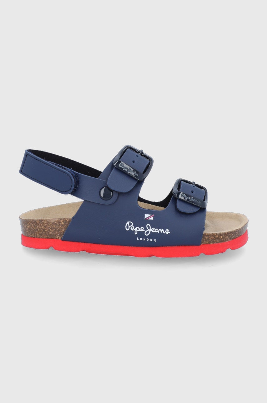 Pepe jeans sandale copii culoarea albastru marin