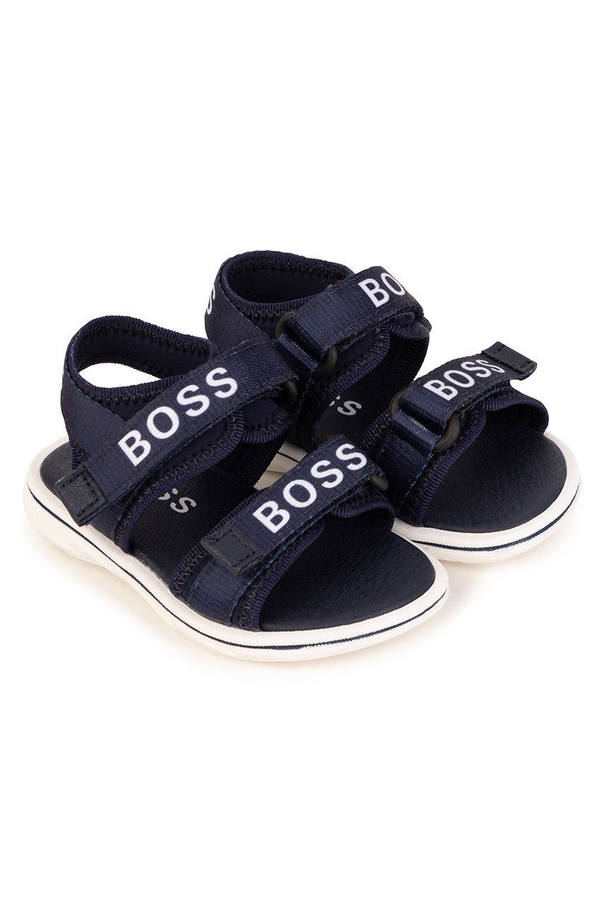 

Детски сандали BOSS в тъмносиньо, Тъмносин