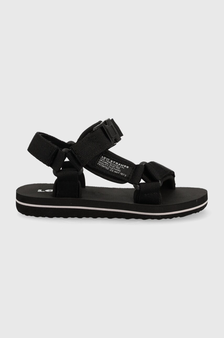 Levi's sandale copii culoarea negru