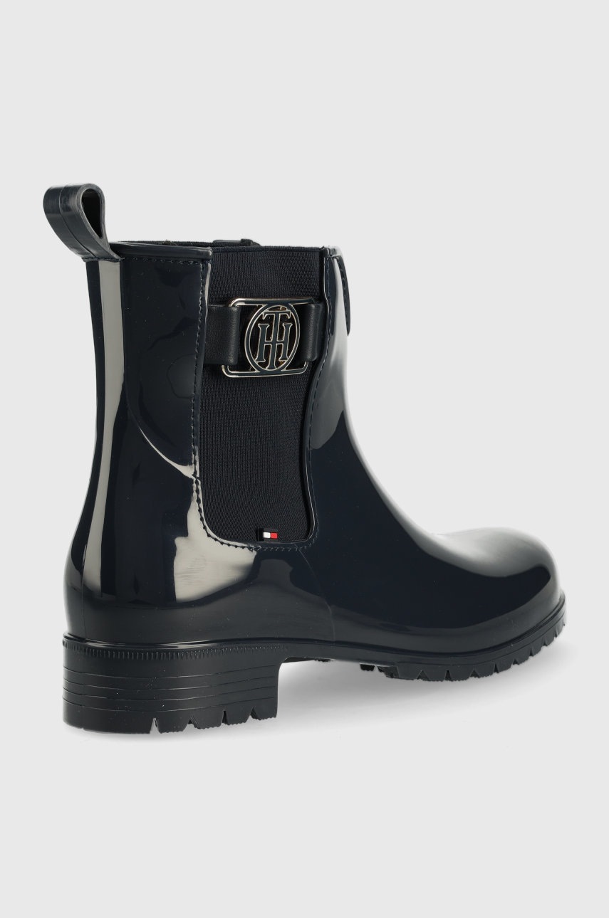 

Резиновые сапоги Tommy Hilfiger женские цвет синий