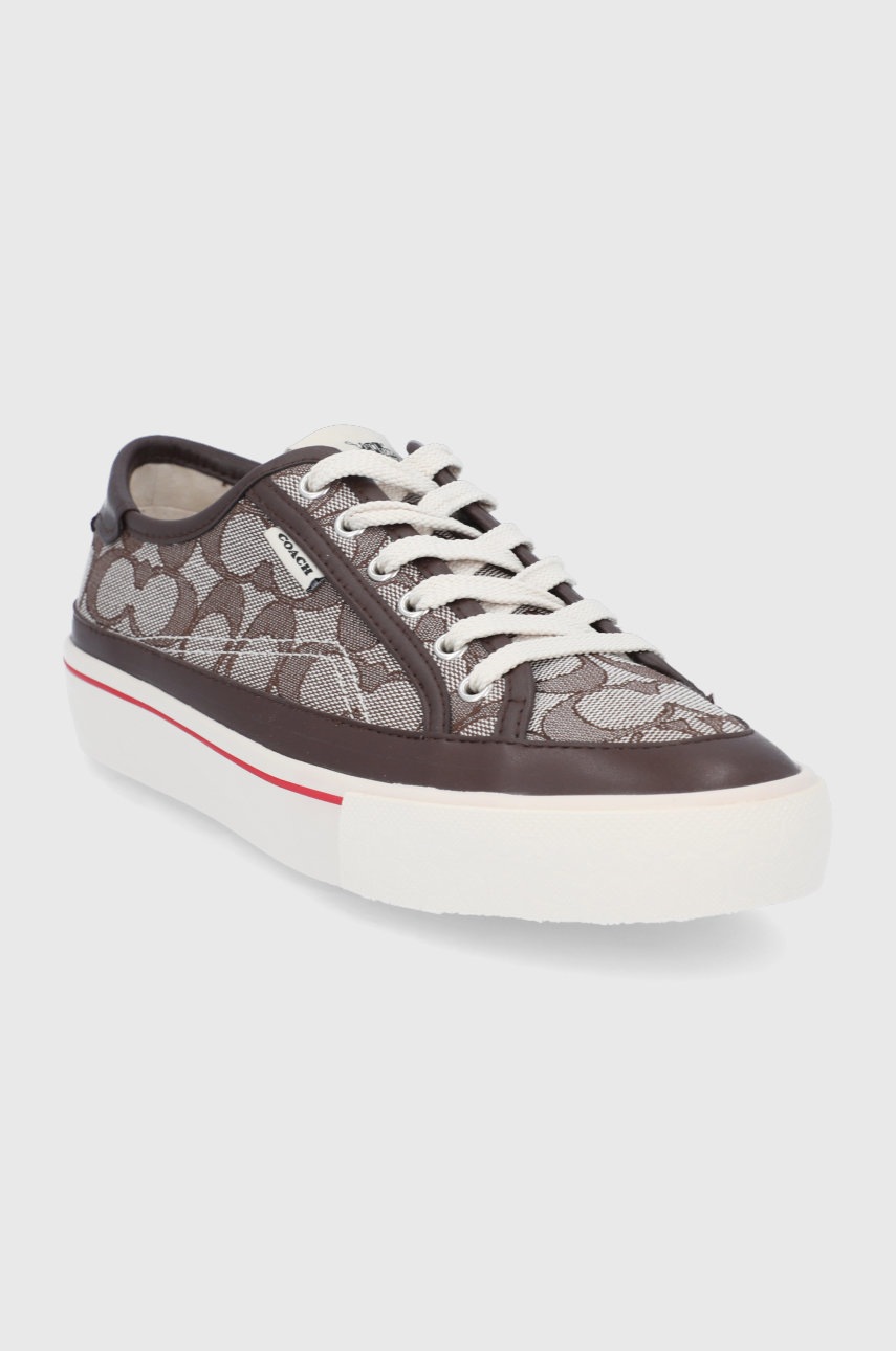 

Кеды Coach Citysole Platform женское цвет коричневый C5931
