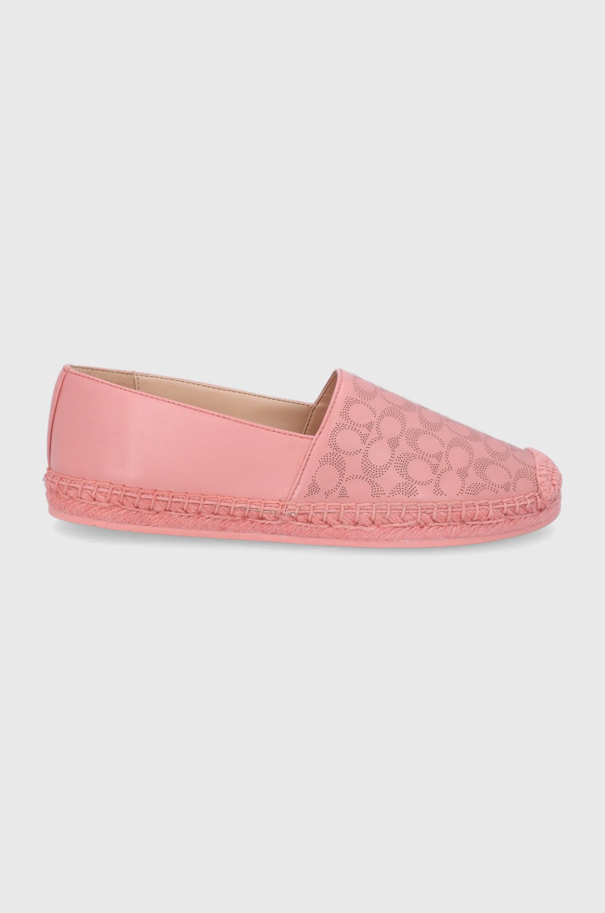 Levně Coach - Kožené espadrilky