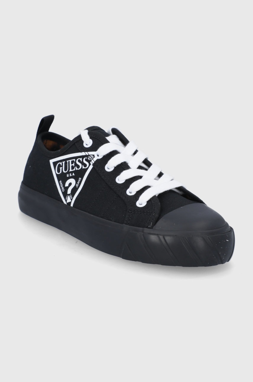 

Кеди Guess жіночі колір чорний