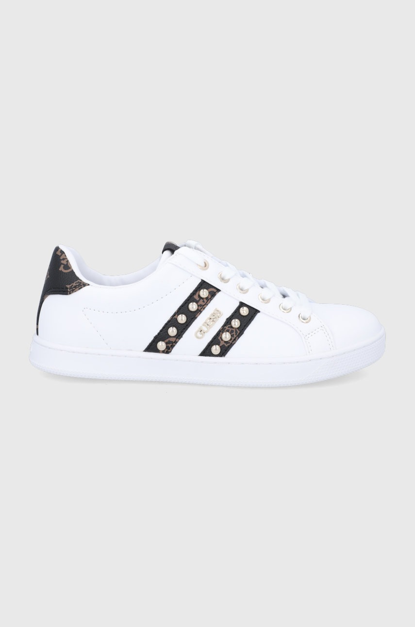 

Обувки Guess в бяло, Бял