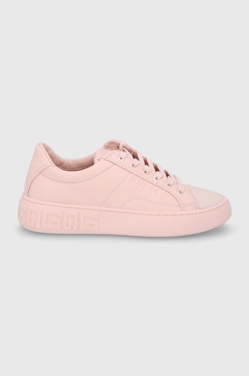 

Guess - Кожени обувки, Розов