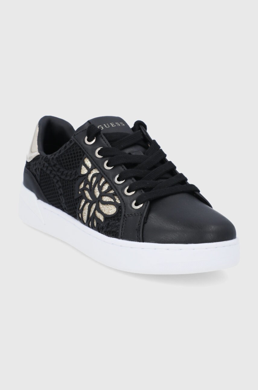 

Ботинки Guess цвет чёрный на платформе