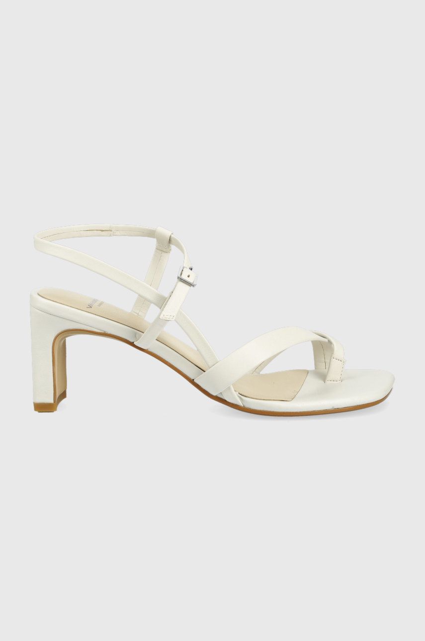 Vagabond Shoemakers sandale de piele Luisa culoarea alb