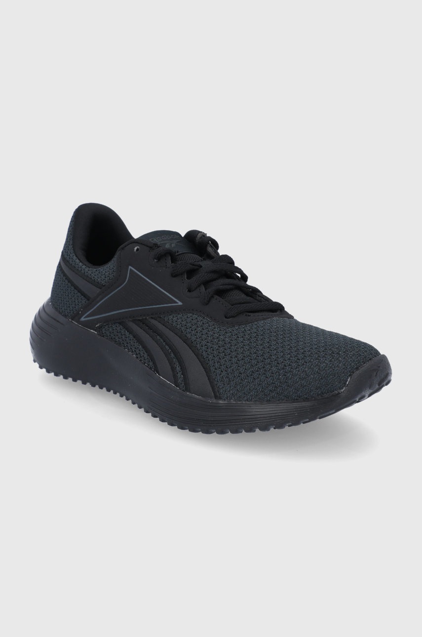 

Черевики Reebok Lite 3.0 GY0155 колір чорний на плоскому ходу