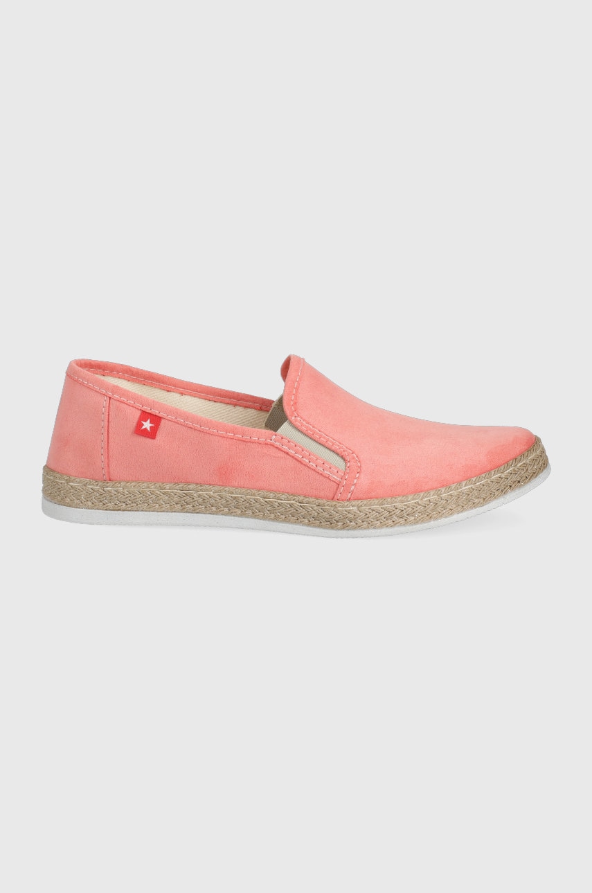 Big star espadrile culoarea portocaliu