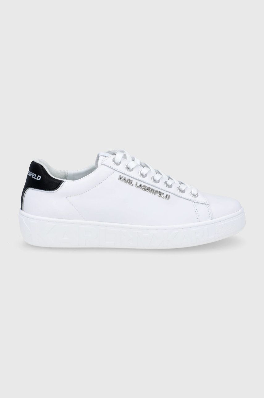 Karl Lagerfeld pantofi Kupsole Iii culoarea alb