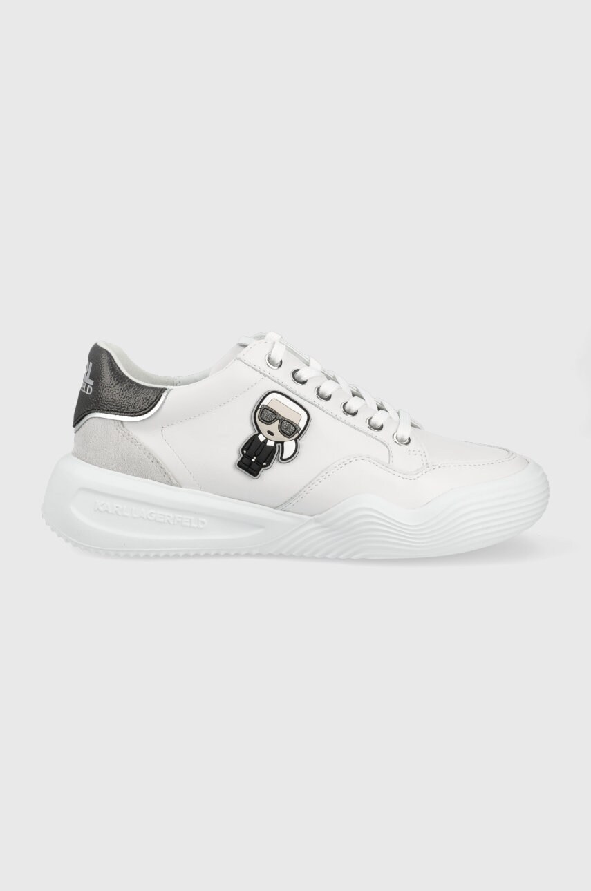 

Кожени обувки Karl Lagerfeld Kapri Run в бяло, Бял