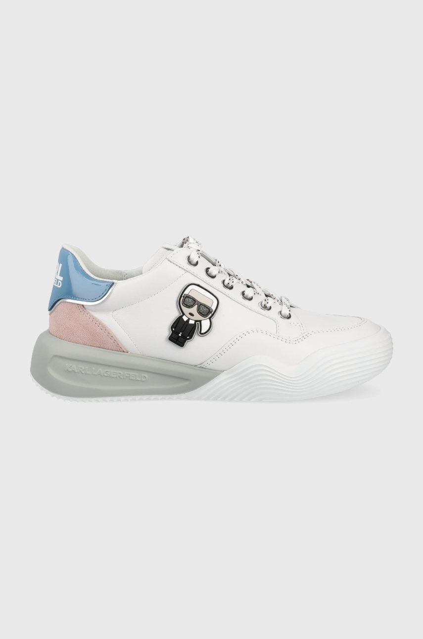 Karl Lagerfeld sneakers din piele Kapri Run culoarea alb 2023 ❤️ Pret Super answear imagine noua 2022