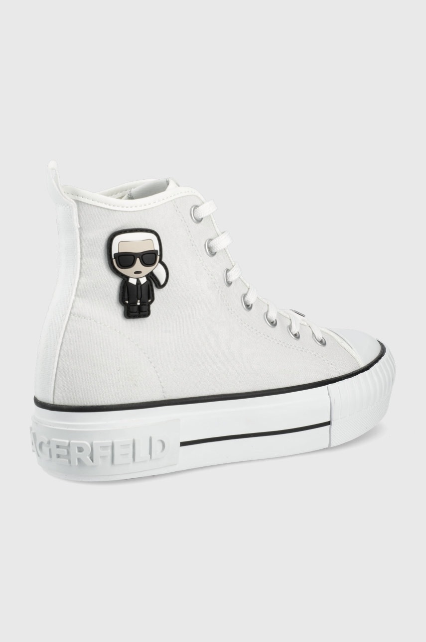 

Кеди Karl Lagerfeld Kampus Max жіночі колір білий
