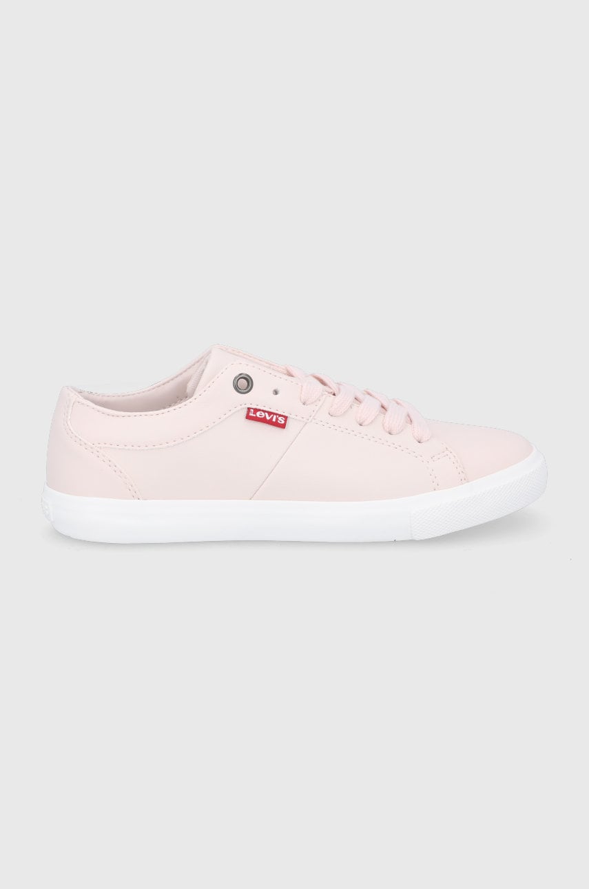 Levi's tenisi woods w. femei, culoarea roz