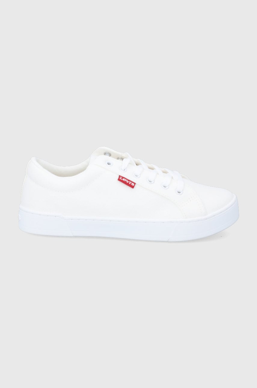 Levi's tenisi Malibu 2.0 femei, culoarea alb