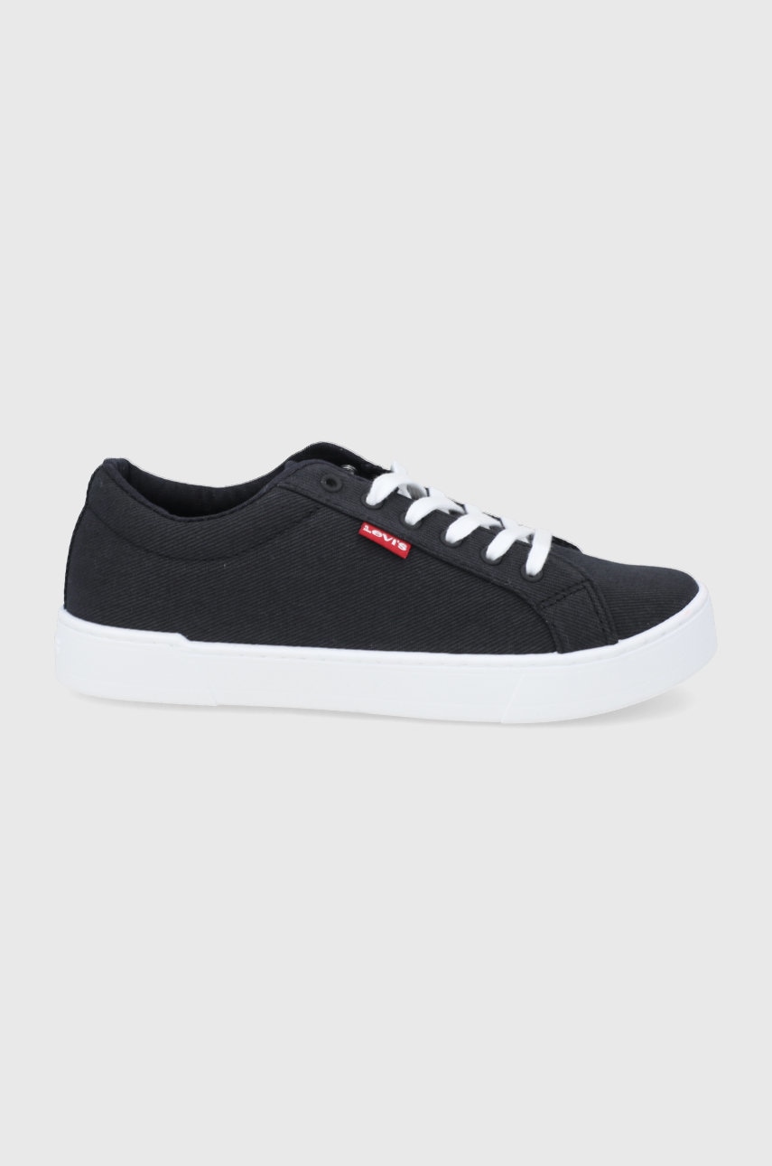 Levi's Tenisi Malibu 2.0 Femei, Culoarea Negru