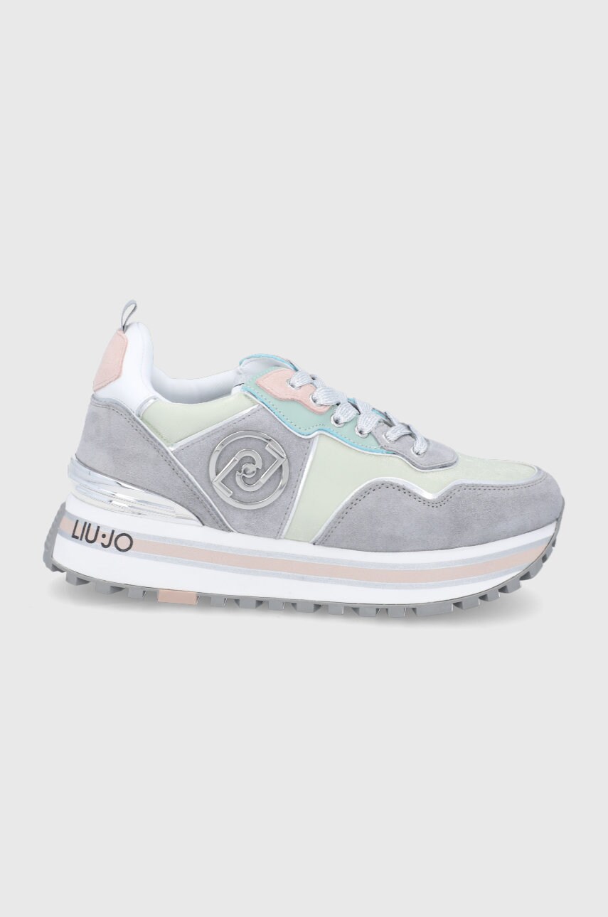 

Обувки Liu Jo в сиво с платформа, Сив