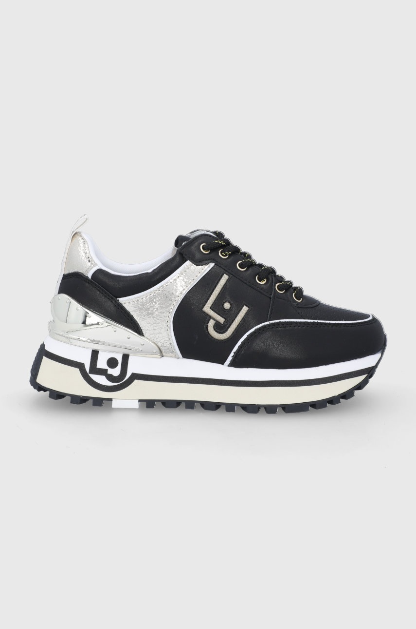 Liu Jo Buty Liu Jo Maxi Wonder 20 kolor czarny na platformie