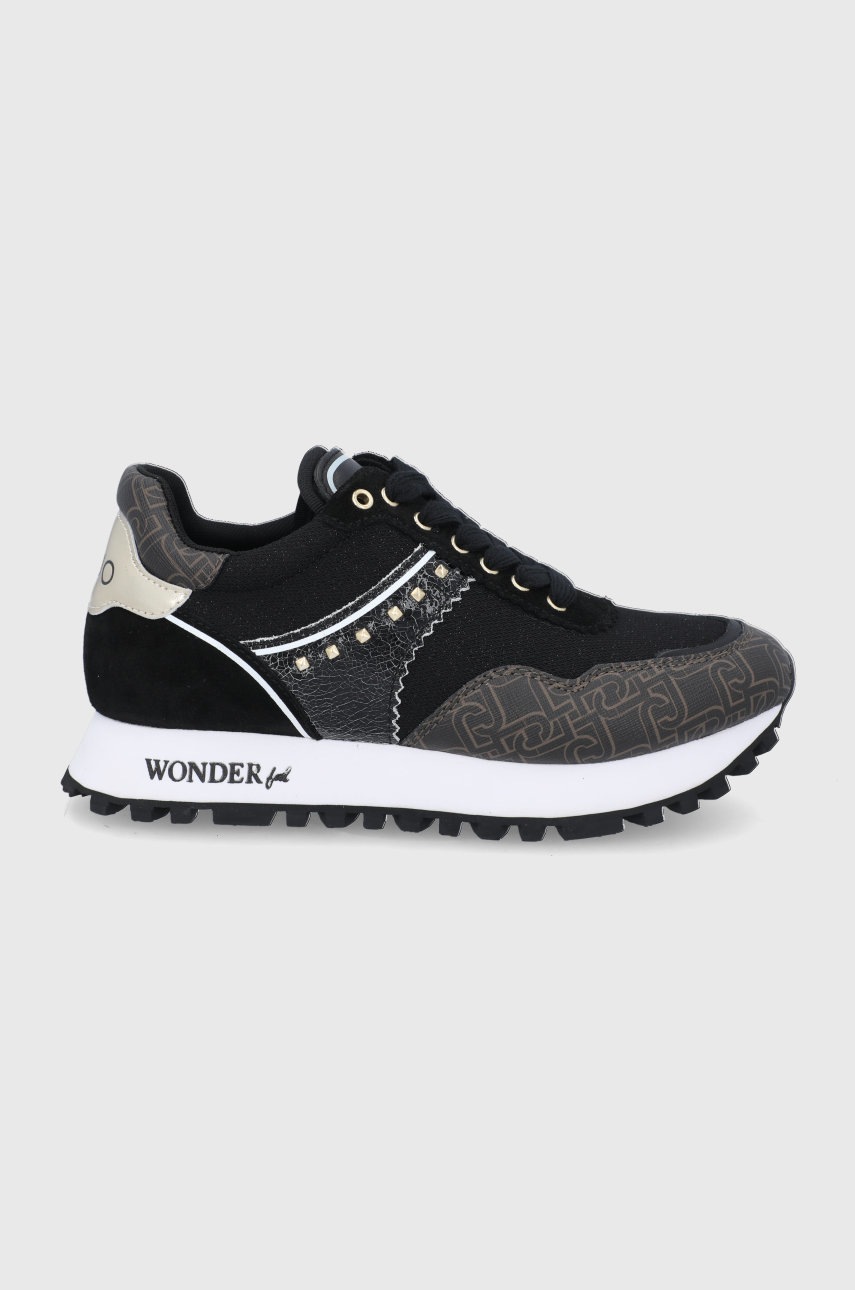 

Обувки Liu Jo Wonder 30 в черно с платформа, Черен