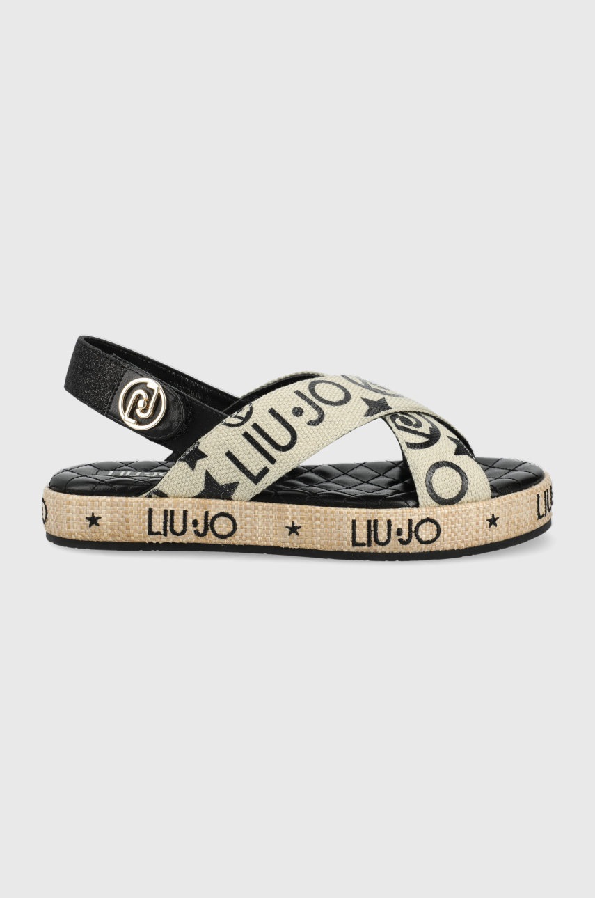 

Сандали Liu Jo Gwen 05 дамски в бежово с платформа, Бежов